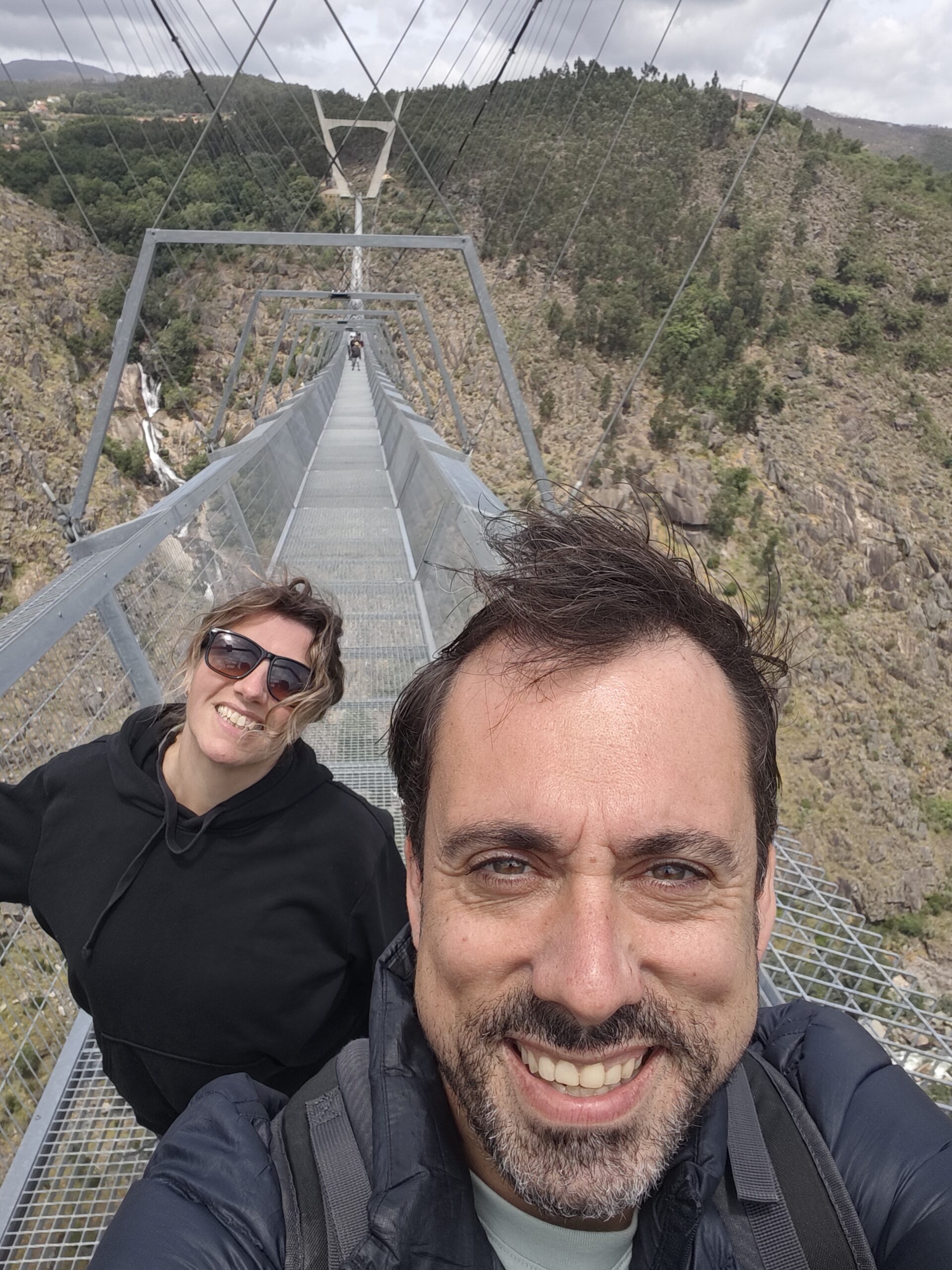 Arouca Suspension Bridge Together