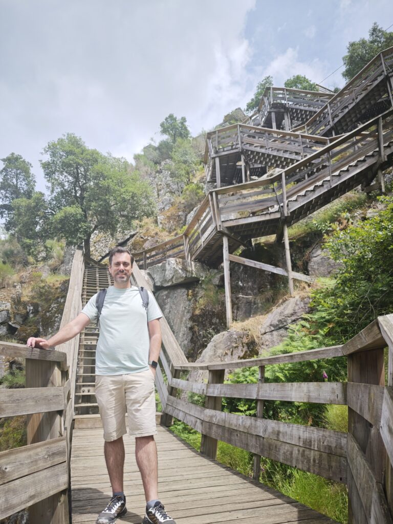 Arouca Suspension Bridge Stairs